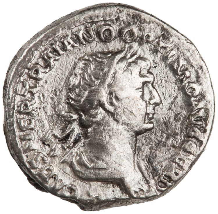 аверс RIC II Trajan 351 (quinarius)