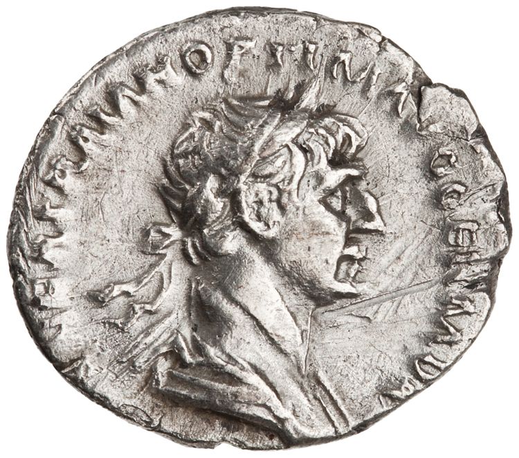RIC II Trajan 326 (denarius), аверс, American Numismatic Society (ans)