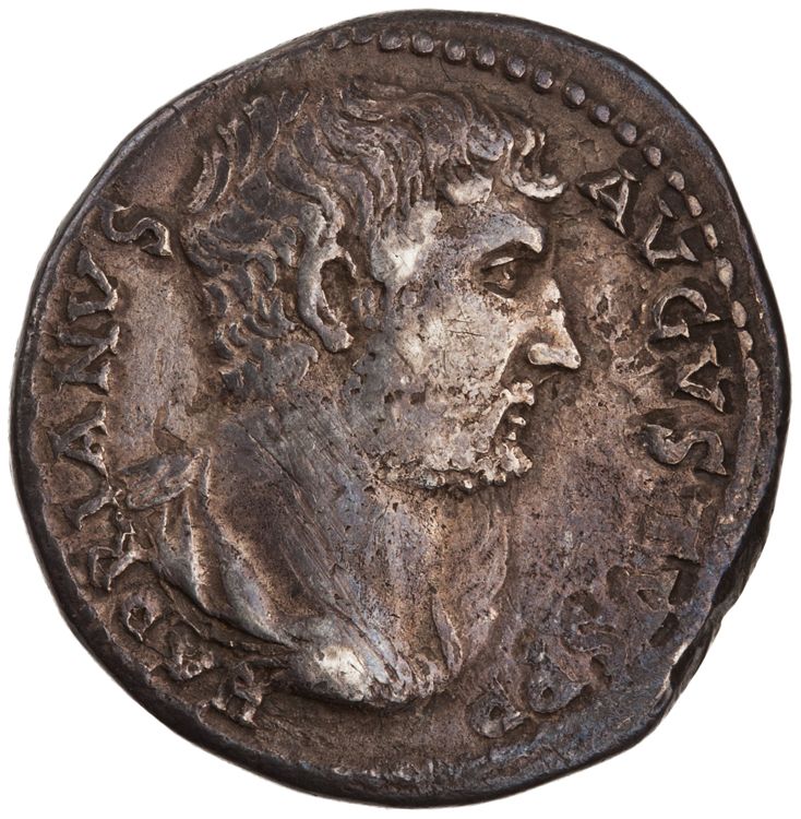 аверс RIC II Hadrian 497