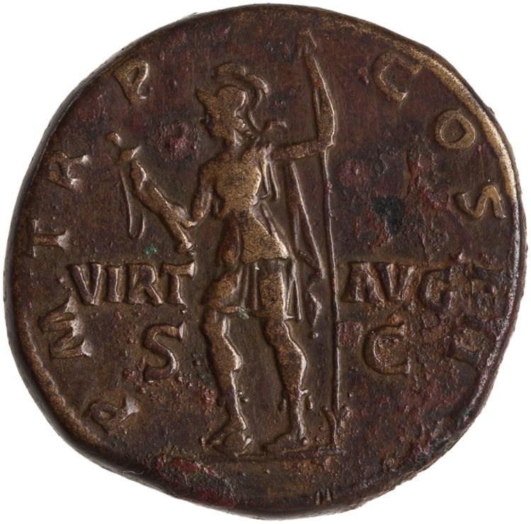 RIC II Hadrian 614A, reverse, American Numismatic Society (ans)