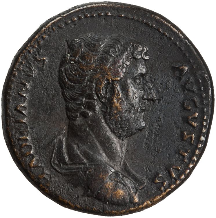 obverse RIC II Hadrian 706c