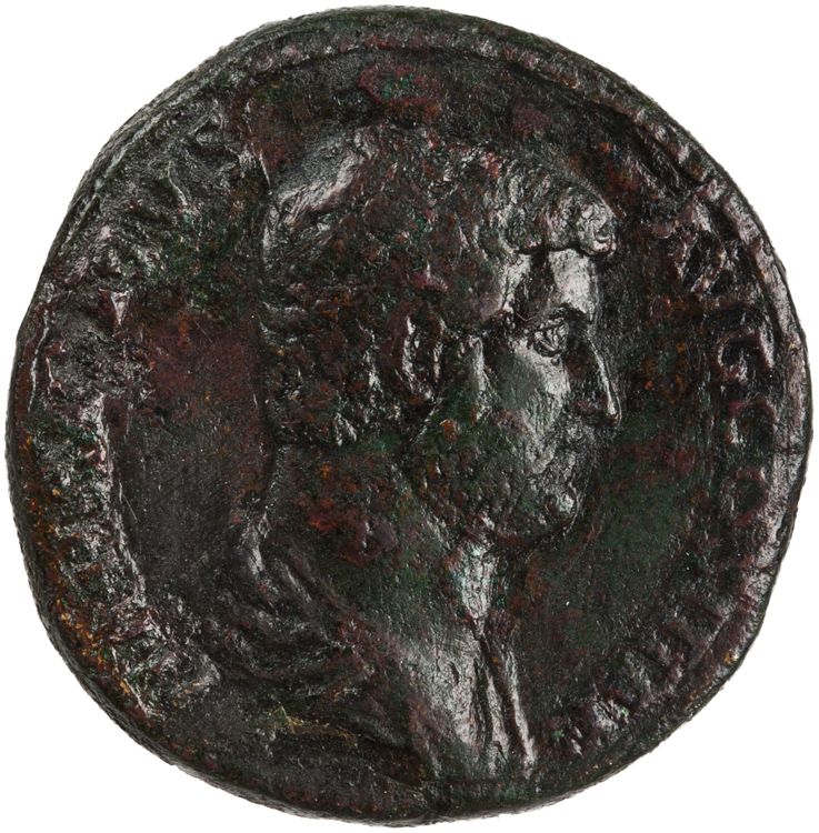 аверс RIC II Hadrian 843c