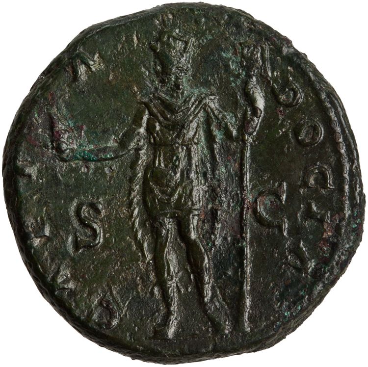 реверс RIC II Hadrian 848f (as)