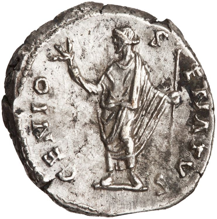 RIC III Antoninus Pius 69a, реверс, American Numismatic Society (ans)