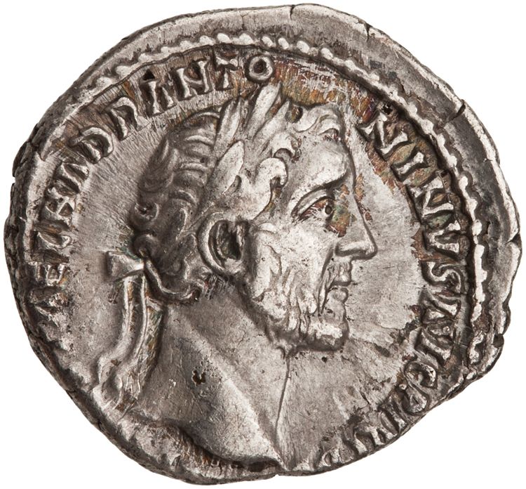 RIC III Antoninus Pius 209, аверс, American Numismatic Society (ans)
