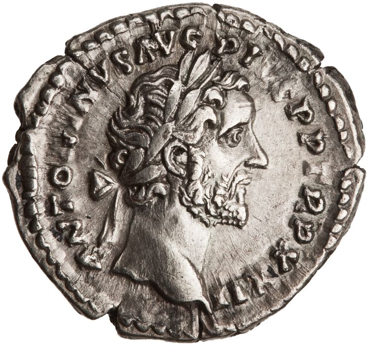RIC III Antoninus Pius 290A, аверс, American Numismatic Society (ans)