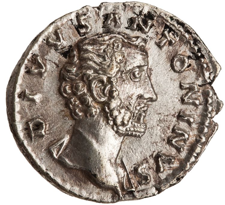 RIC III Marcus Aurelius 438, аверс, American Numismatic Society (ans)