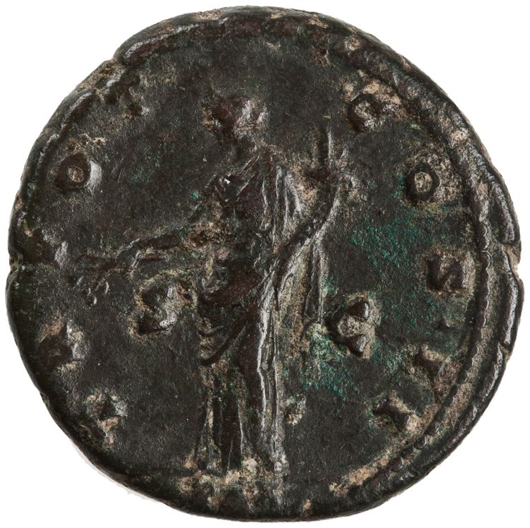 RIC III Antoninus Pius 569A, reverse, American Numismatic Society (ans)