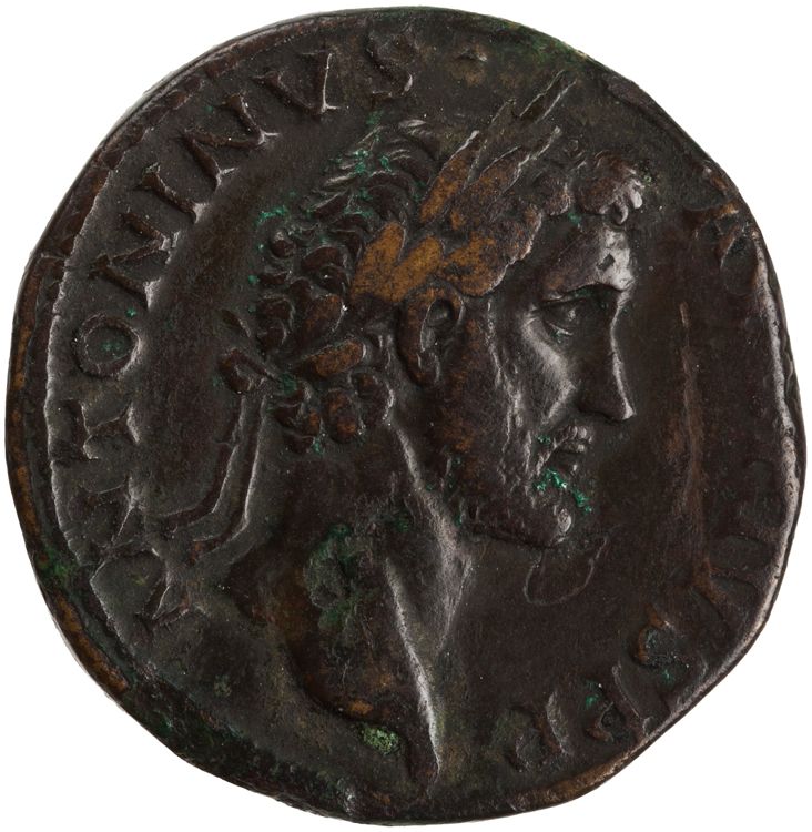 RIC III Antoninus Pius 574, аверс, American Numismatic Society (ans)