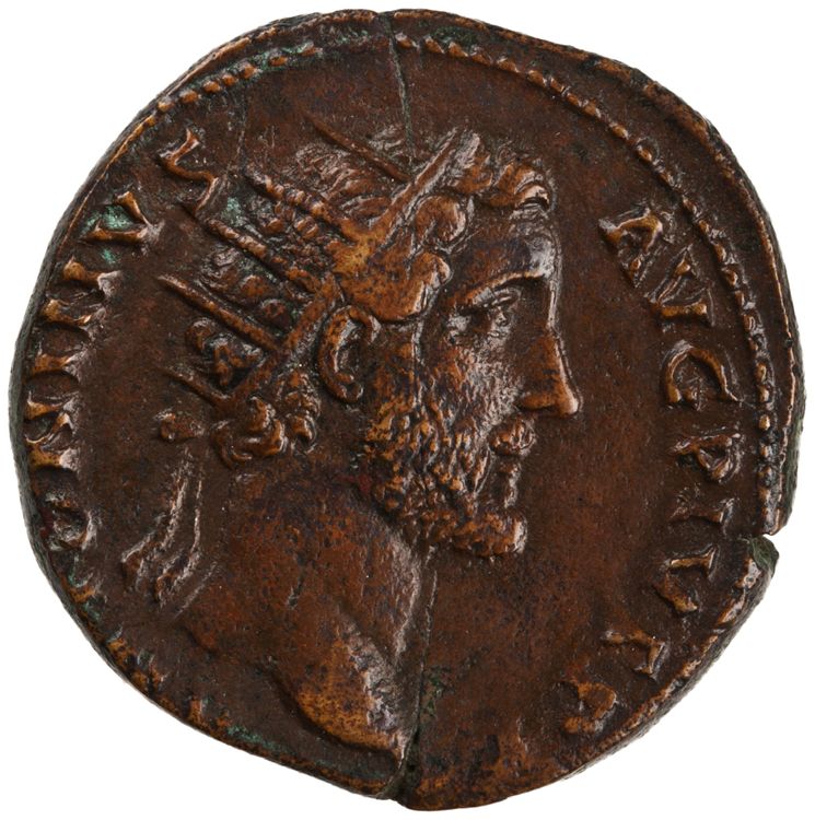 obverse RIC III Antoninus Pius 593