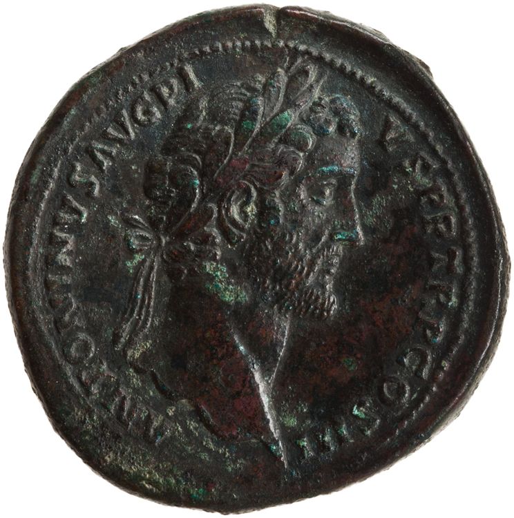 RIC III Antoninus Pius 1214, аверс, American Numismatic Society (ans)