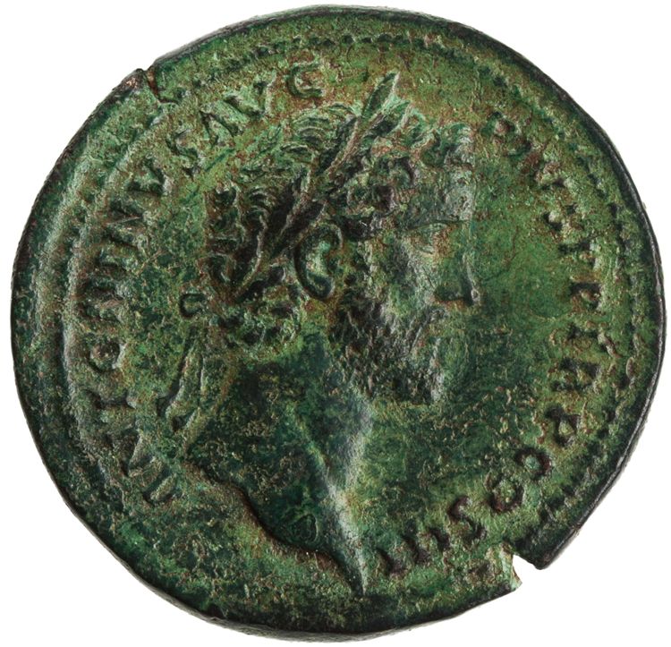 RIC III Antoninus Pius 605a, аверс, American Numismatic Society (ans)