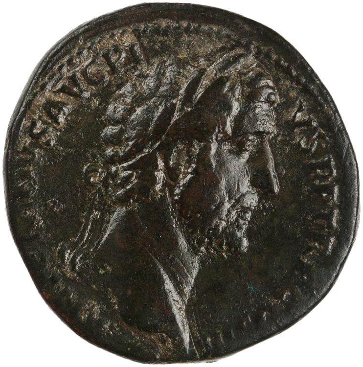 RIC III Antoninus Pius 654, аверс, American Numismatic Society (ans)