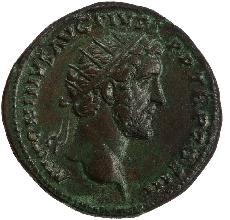 RIC III Antoninus Pius 660A, аверс, American Numismatic Society (ans)