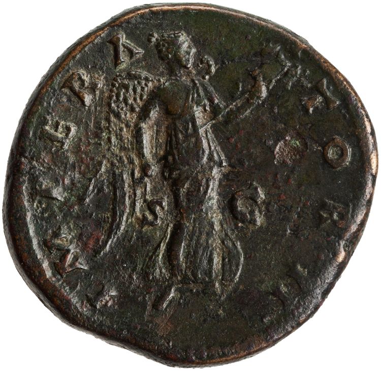 RIC III Antoninus Pius 717B, реверс, American Numismatic Society (ans)