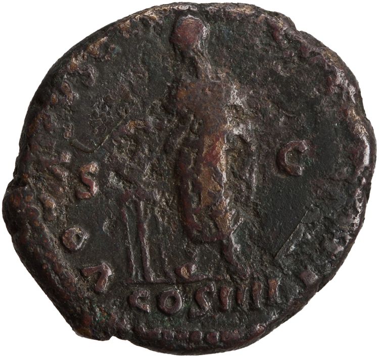 реверс RIC III Antoninus Pius 1022A