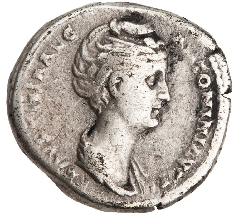 RIC III Antoninus Pius 328A, аверс, American Numismatic Society (ans)