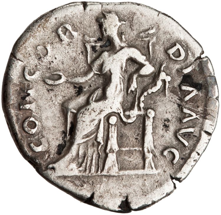 RIC III Antoninus Pius 328A, реверс, American Numismatic Society (ans)