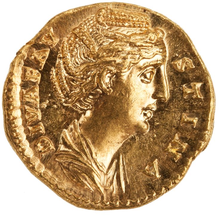аверс RIC III Antoninus Pius 356a (aureus)