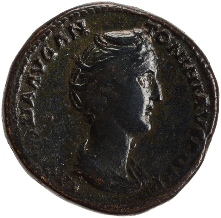 obverse RIC III Antoninus Pius 1074