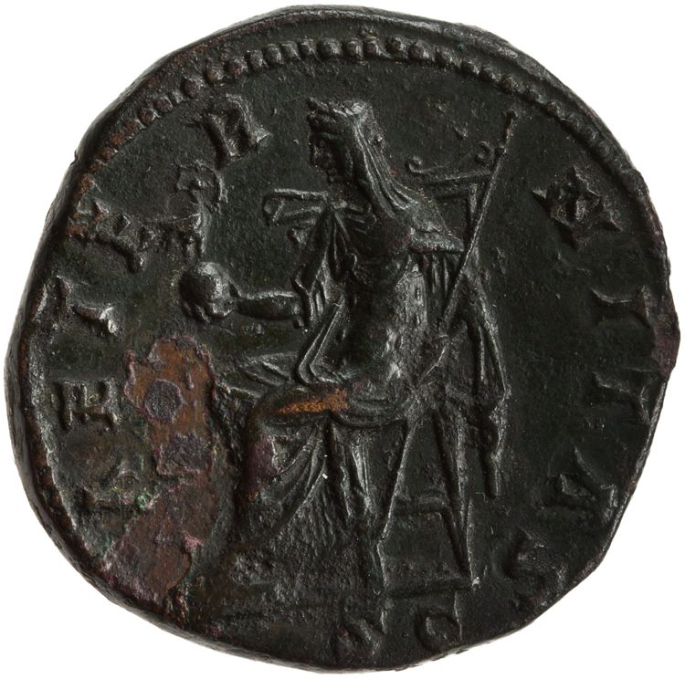 RIC III Antoninus Pius 1103B, reverse, American Numismatic Society (ans)