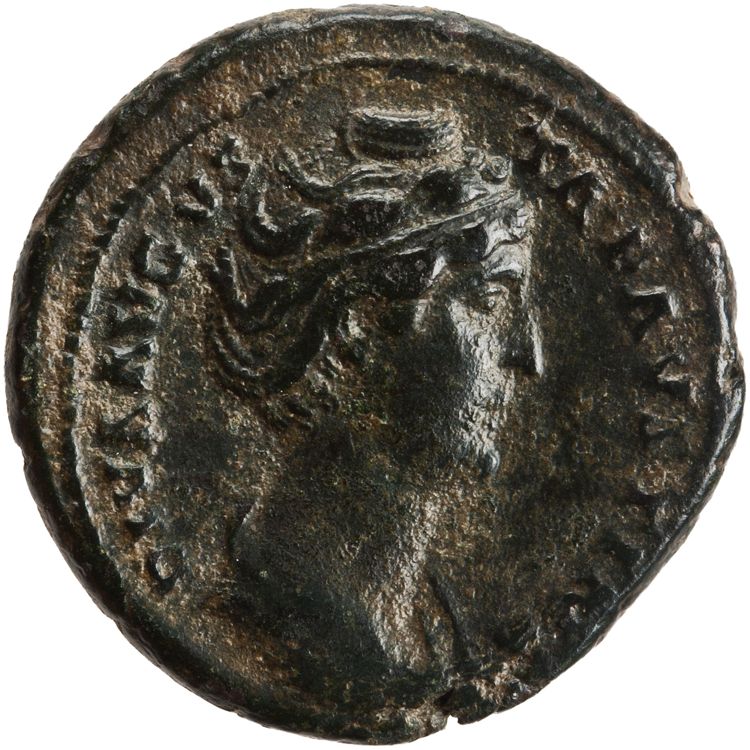 RIC III Antoninus Pius 1191Aa (as), аверс, American Numismatic Society (ans)