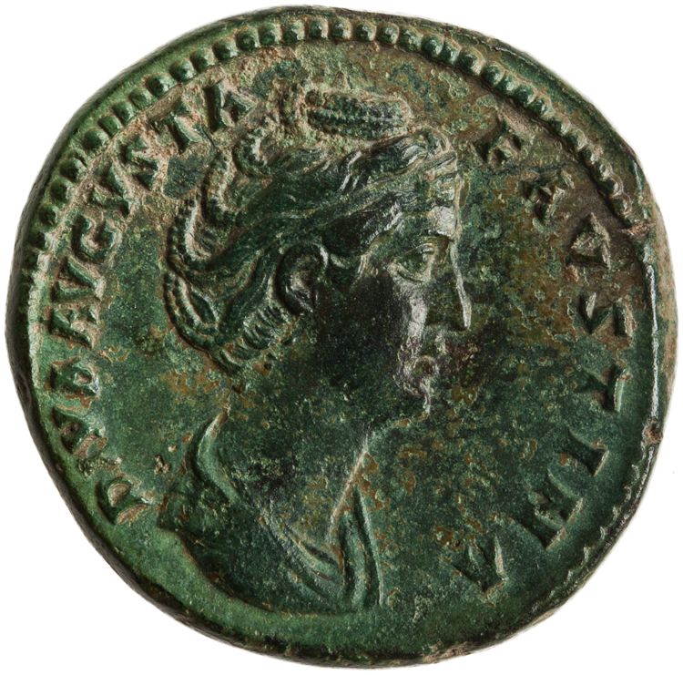 аверс RIC III Antoninus Pius 1192Aa (dupondius)