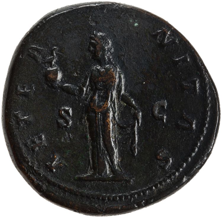 RIC III Antoninus Pius 1105a, реверс, American Numismatic Society (ans)