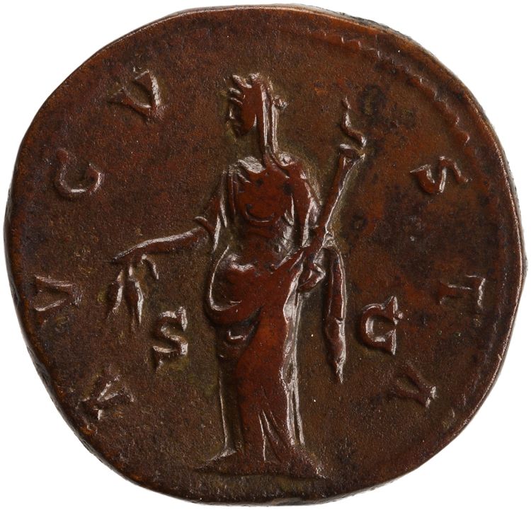 RIC III Antoninus Pius 1117, реверс, American Numismatic Society (ans)