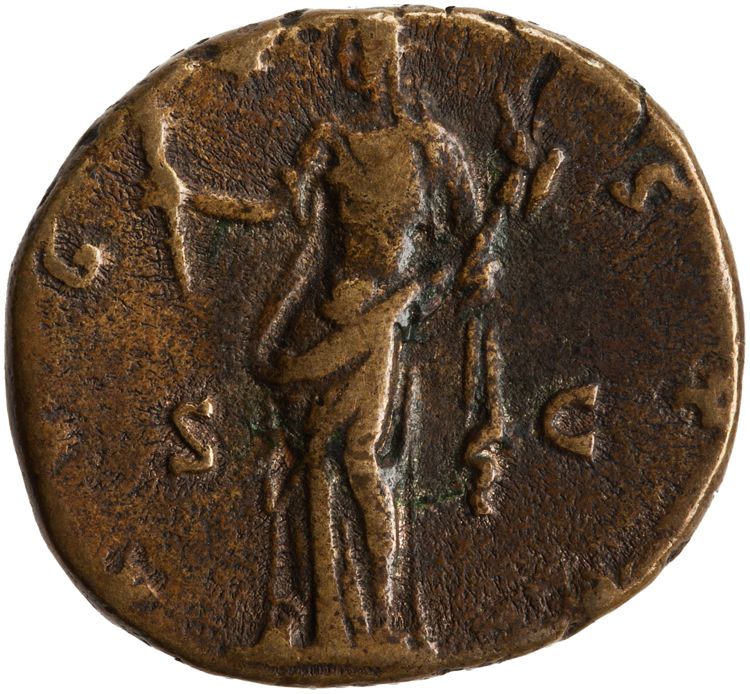 реверс RIC III Antoninus Pius 1177A (as)