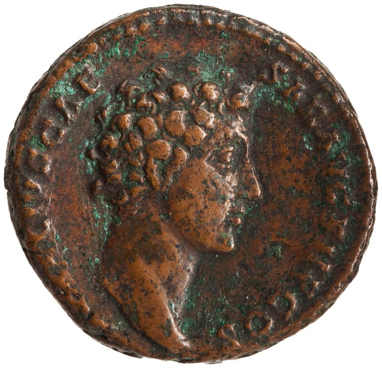 RIC III Antoninus Pius 1238 (dupondius), аверс, American Numismatic Society (ans)
