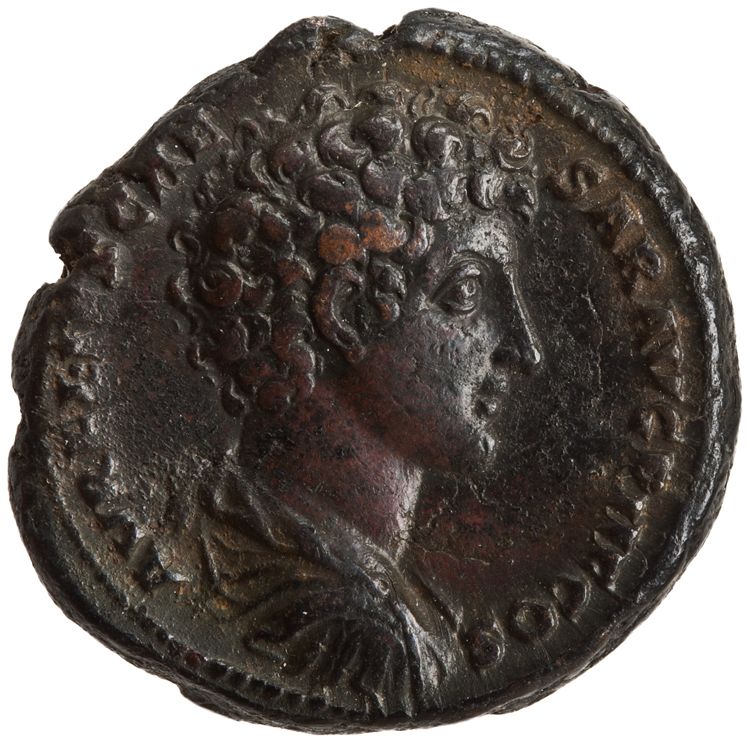 аверс RIC III Antoninus Pius 1240B (dupondius)