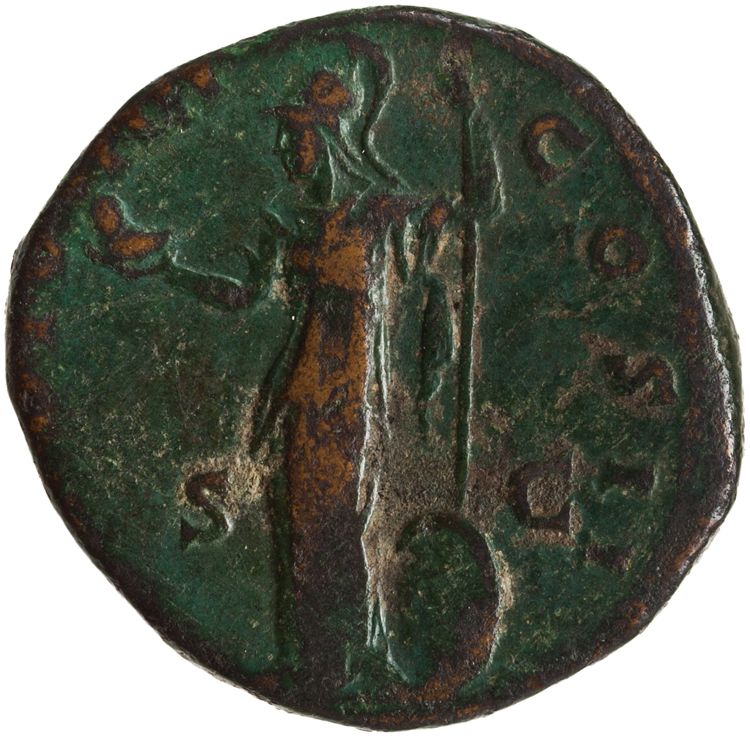 RIC III Antoninus Pius 1321, реверс, American Numismatic Society (ans)