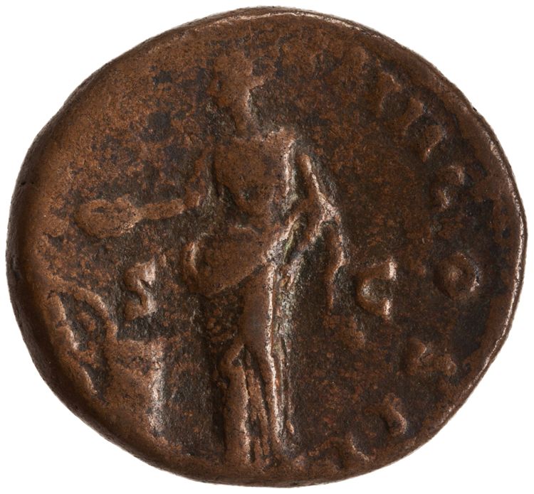 реверс RIC III Antoninus Pius 1324A (as)