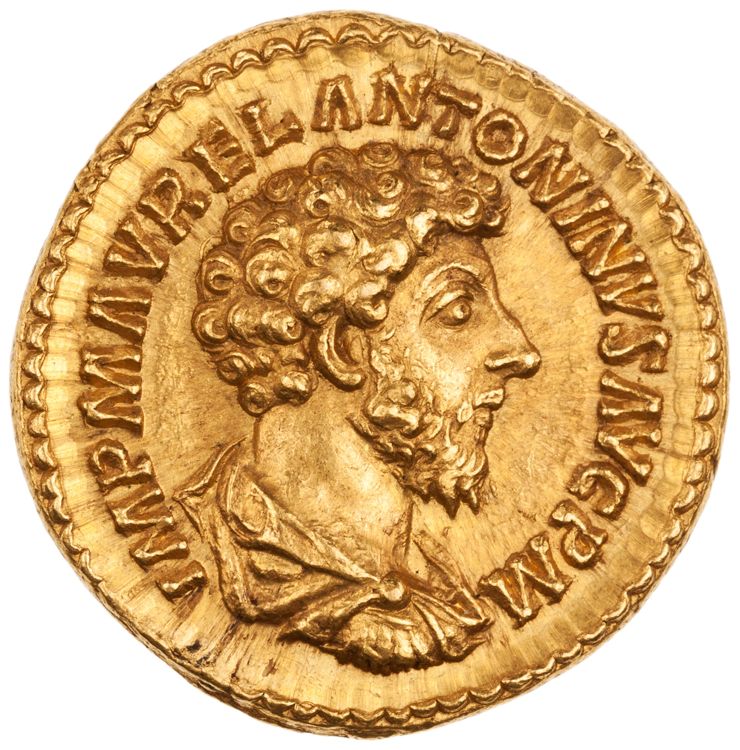 аверс RIC III Marcus Aurelius 56