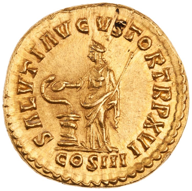 реверс RIC III Marcus Aurelius 56