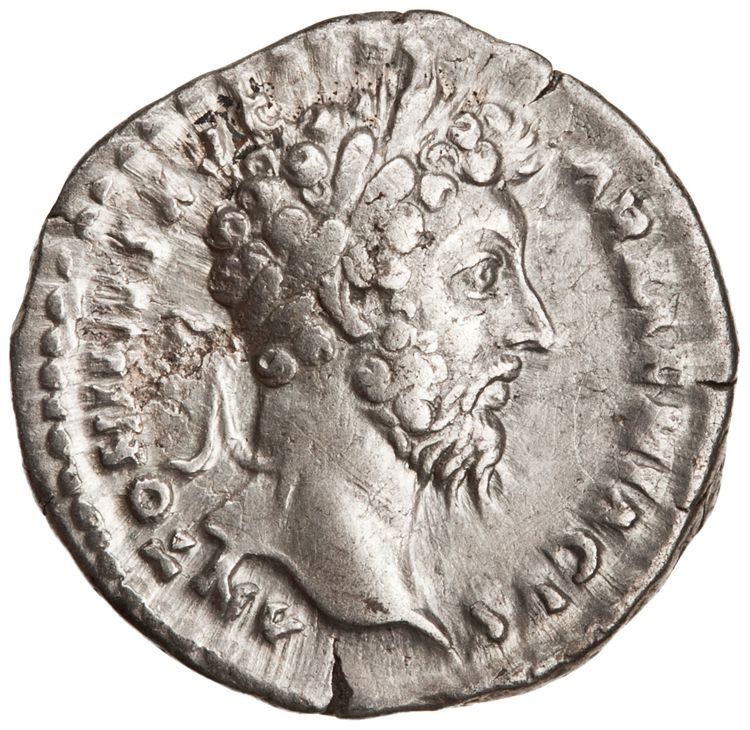 RIC III Marcus Aurelius 124, аверс, American Numismatic Society (ans)