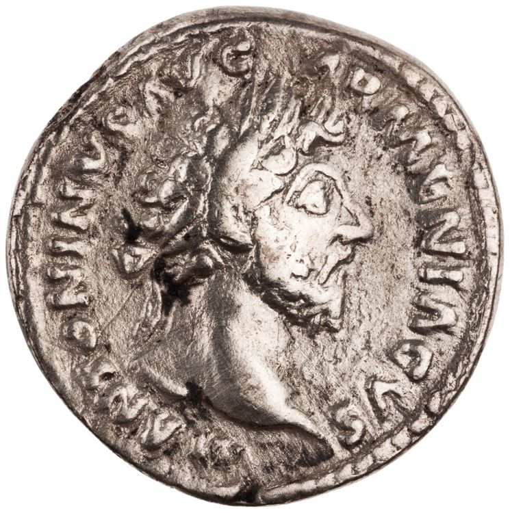 RIC III Marcus Aurelius 157, аверс, American Numismatic Society (ans)
