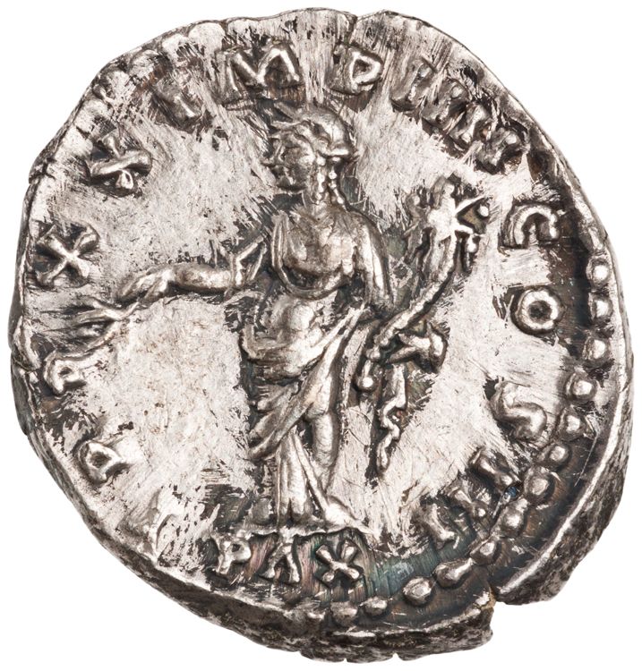 RIC III Marcus Aurelius 164, реверс, American Numismatic Society (ans)