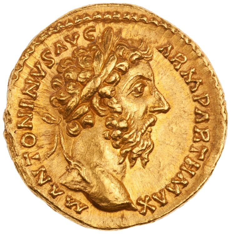 RIC III Marcus Aurelius 194, obverse, American Numismatic Society (ans)