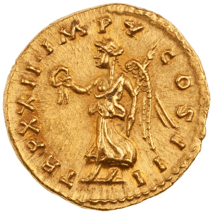 RIC III Marcus Aurelius 194, reverse, American Numismatic Society (ans)