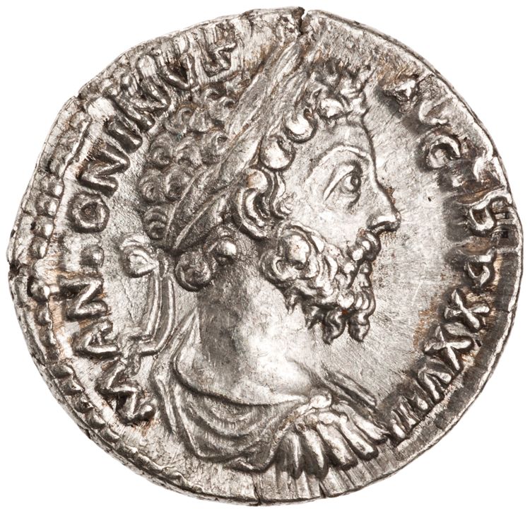 RIC III Marcus Aurelius 288, аверс, American Numismatic Society (ans)