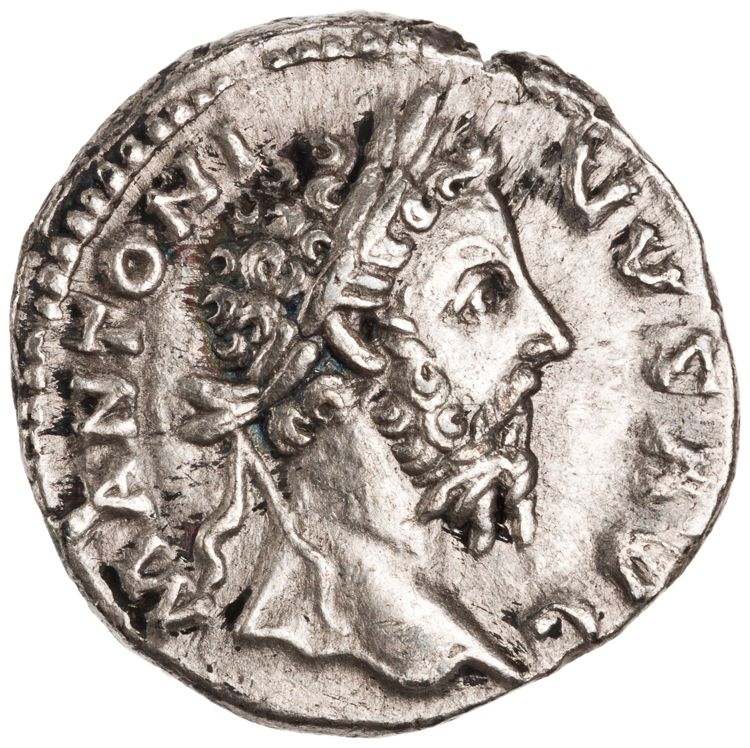 RIC III Marcus Aurelius 424, obverse, American Numismatic Society (ans)