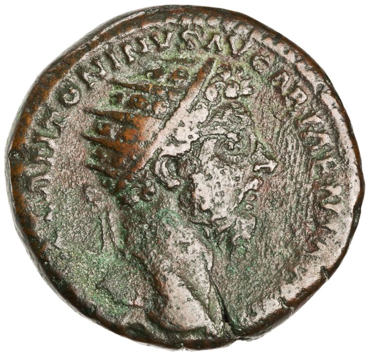 аверс RIC III Marcus Aurelius 893
