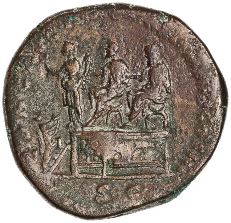 реверс RIC III Marcus Aurelius 917