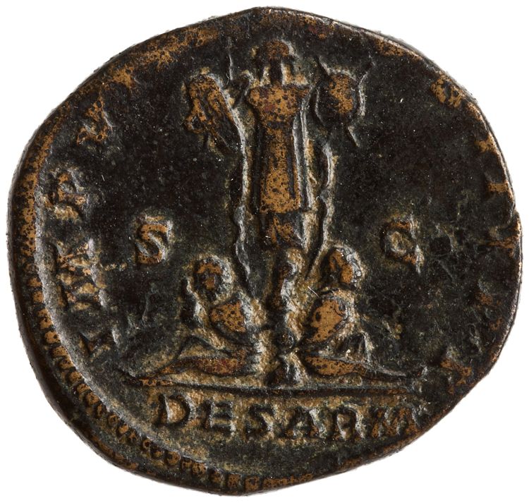 RIC III Marcus Aurelius 1186, реверс, American Numismatic Society (ans)