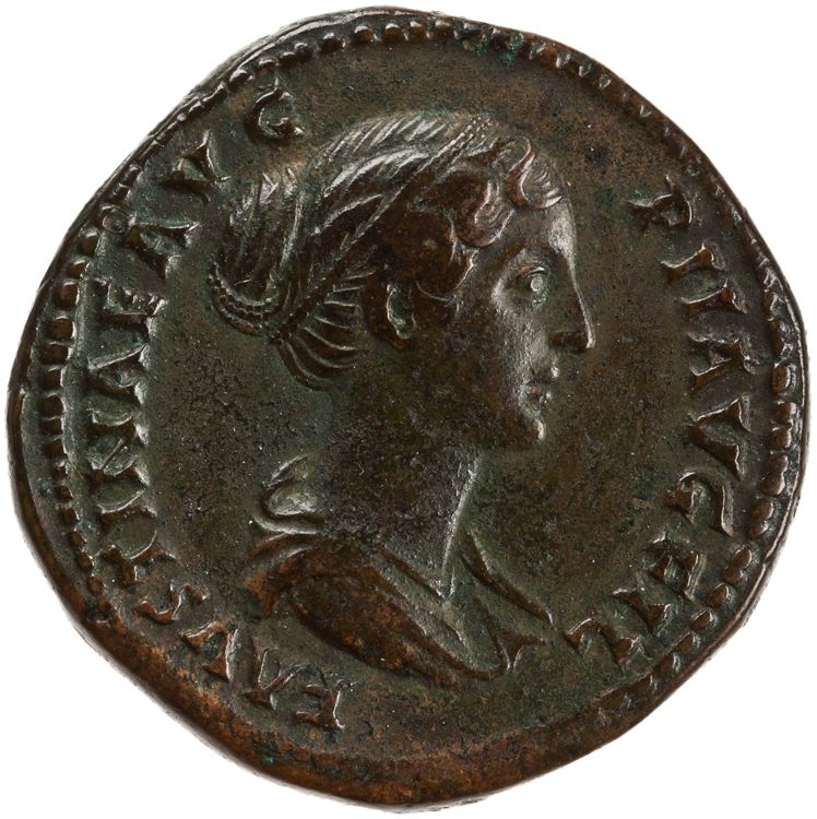 RIC III Antoninus Pius 1381, аверс, American Numismatic Society (ans)