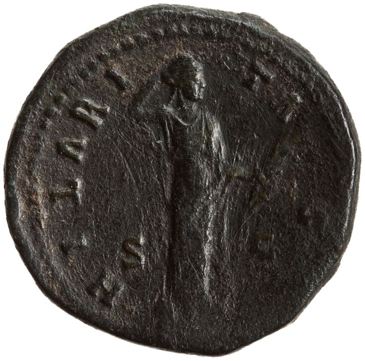 RIC III Antoninus Pius 1396B (as), реверс, American Numismatic Society (ans)