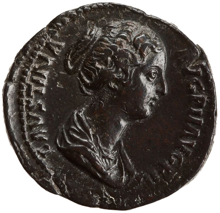 RIC III Antoninus Pius 1408 (dupondius), аверс, American Numismatic Society (ans)