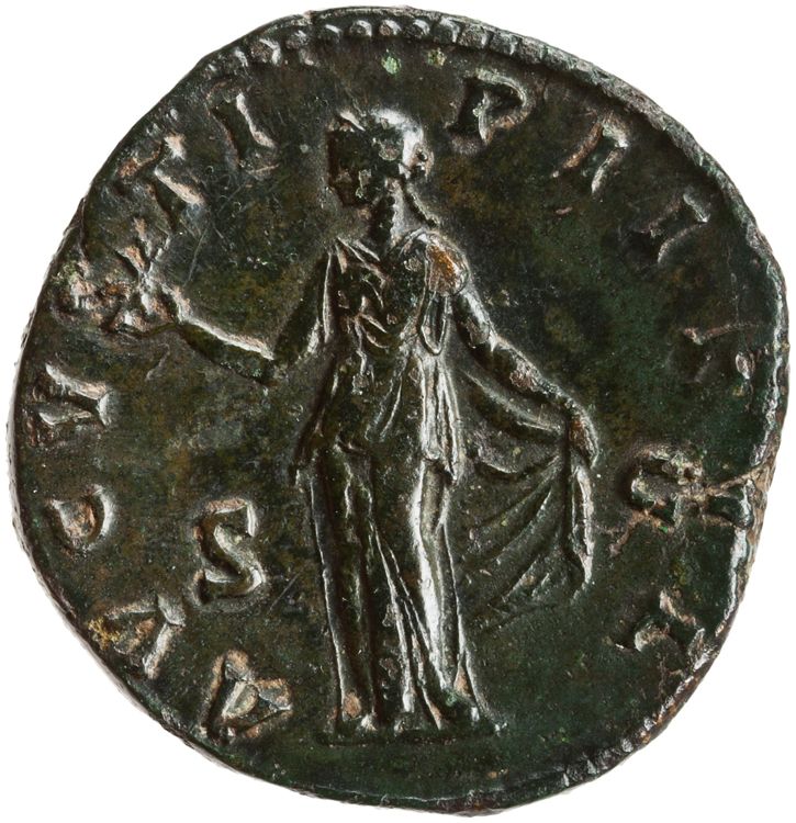 RIC III Antoninus Pius 1371, reverse, American Numismatic Society (ans)